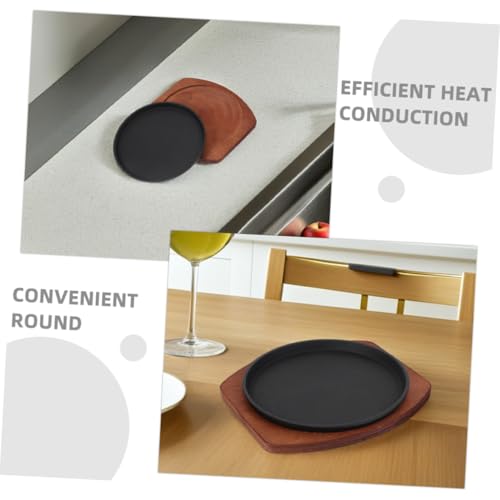 Fonte conduction thermique pour barbecue assiette à steak - 4