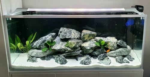 Image of Premium Natural White Aquarium Sand (1.8 kg Pack) | Decorative White Sand for Fish Tanks, Terrariums, Aquascaping & Reptile Habitats