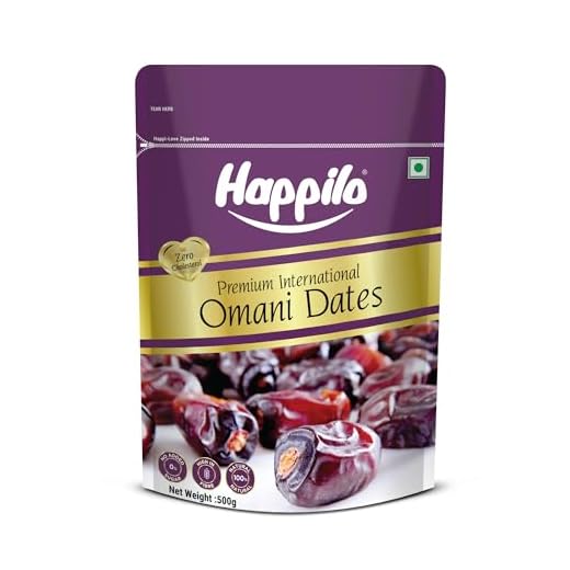 Happilo Premium International Omani Dates, 250g (Pack of 2)