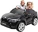 Actionbikes Motors Kinder Elektroauto BMW X6M XXL JY2168 - Lizenziert - 240 Watt Motor - 2,4 Ghz Fernbedienung - Zweisitzer (Schwarz)