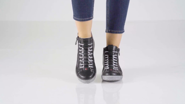 Bottines chaudes RIEKER Femme Z4263 noir | Chaussures Bottines chaudes RIEKER Femme Z4263 noir | Chaussures