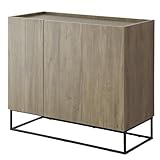 DORIS ドリス サイドボード キャビネット 幅90 木目調 収納 リビング キッチン リビング収納 扉付き ナチュラル キャビネットヴェコニー90cm 【17575】