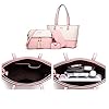 Women-Fashion-Synthetic-Leather-Handbags-Tote-Bag-Shoulder-Bag-Top-Handle-Satchel-Purse-Set-4pcs Women Fashion Synthetic Leather Handbags Tote Bag Shoulder Bag Top Handle Satchel Purse Set 4pcs