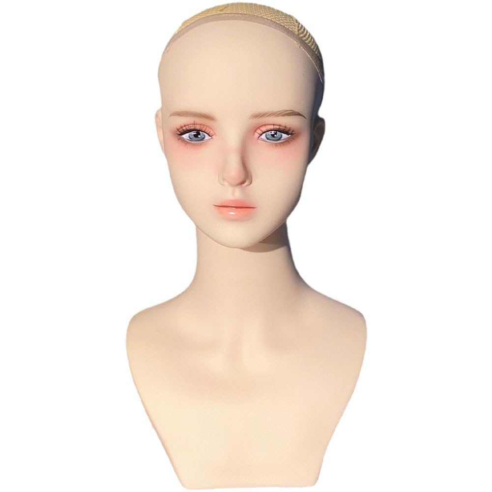 Modèle réaliste de mannequin pour valoriser lunettes et bijoux