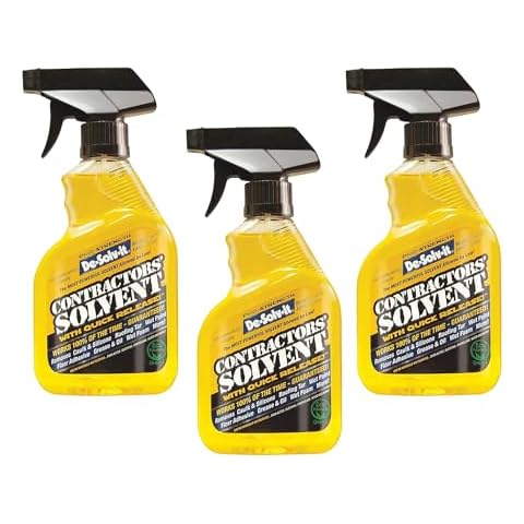 Orange-Sol De-Solv-it® Pro Contractors Solvent™, Versatile Adhesive Remover Spray, 12-Ounce, 3-Pack Cover