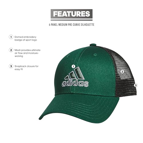 Image of adidas Unisex Trucker Hat - Sport Snapback Cap