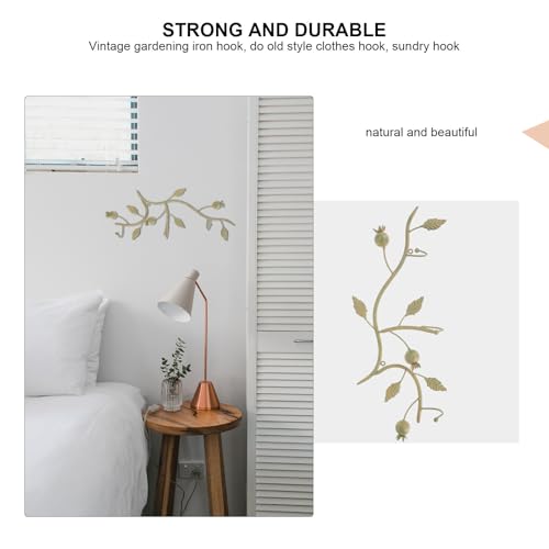 Gancho para colgar ropa vintage resistente de pared 7