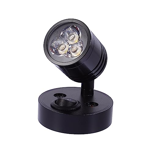 Happyyami 1Pc Flexible Wall Lamp Rv LED Ceiling Light with High Transmittance Lens Aluminum Construction for Boats and Indoor Use Low Consumption Lighting Fixture