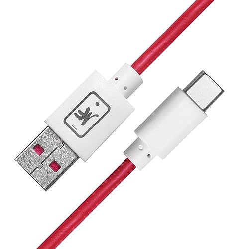 Image of 6A USB to Type C Vooc Data Sync Fast Charging Cable Fast Charging Smart Charging with Quick Charge Compatible For Laptop, Galaxy M33 M53 M51 S20 Ultra, A71, A53, A51