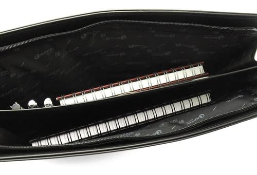 Pasta Envelope Executiva 112-R Raffai Couros - Preto
