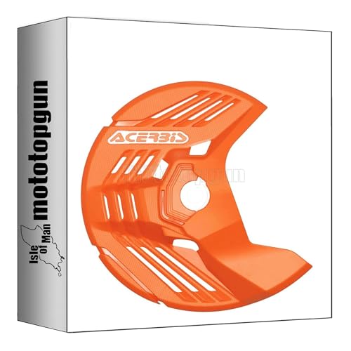 Tapa de disco Husqvarna FX 450 naranja Acerbis 2020-2025 accesorios Mototopgun