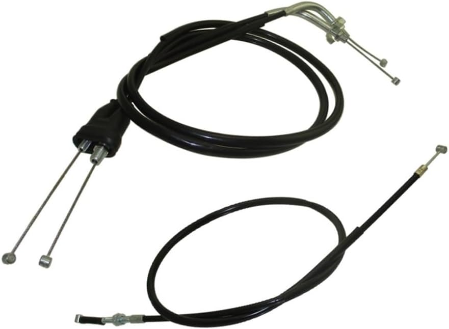 5 Inch Extended Throttle And Front Brake Cable Fit For Honda Fuel Injected EFI CRF110 2019 2023 Parts