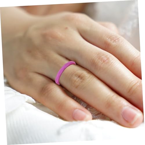 Set 10 anillos de silicona para hombre Mipcase miniatura 5