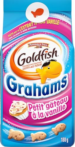 Pepperidge Farm Grahams Vanilla Cupcake Baked Crackers 180 g