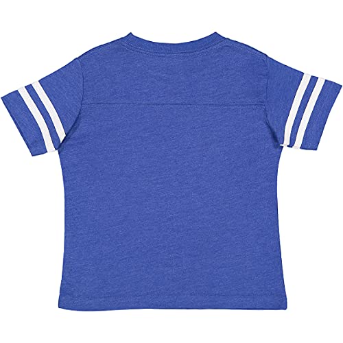 inktastic Nana's Girl Grandchild Toddler T-Shirt 2T Football Blue and White 1696b