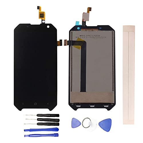 LCD Display & Replacement Touch Screen Digitizer Assembly with Free Tools for Black-View Bv6000 BV6000S Black product thumbnail 2