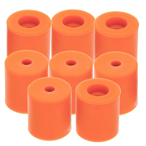 Healeved 8pcs Silicone Heatbed Mounts Stable Column for 3d Printer Hot Bed, Elastic with Heat-resistant Silicone Materia