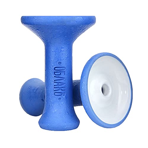 OBLAKO MONO PHUNNEL M | Shisha Kopf | Premium Qualität | Tabakkopf | Wasserpfeifen Kopf | Hookah Bowl (Blue)