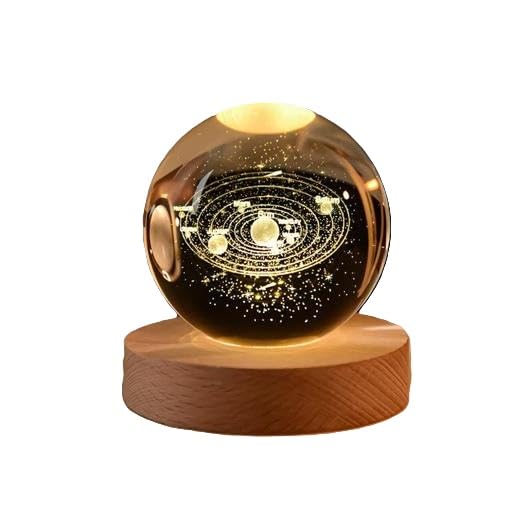 Designer 3D Crystal Lamp with Soft LED Glow for Bedroom and Living Space Multi 1-image-35