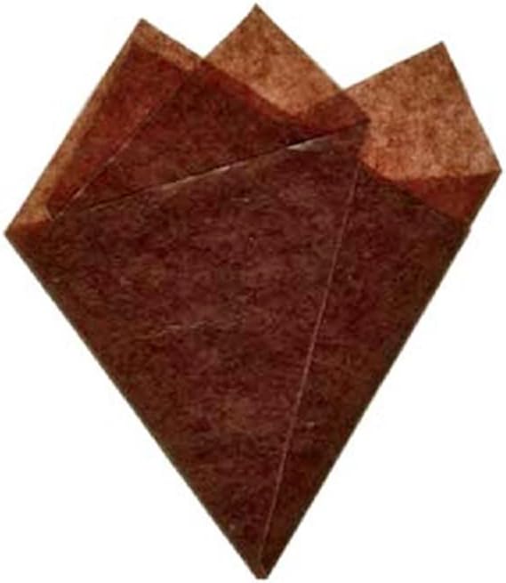 Foyer 0040627 Wax Paper, 100 Sheets, Chocolate