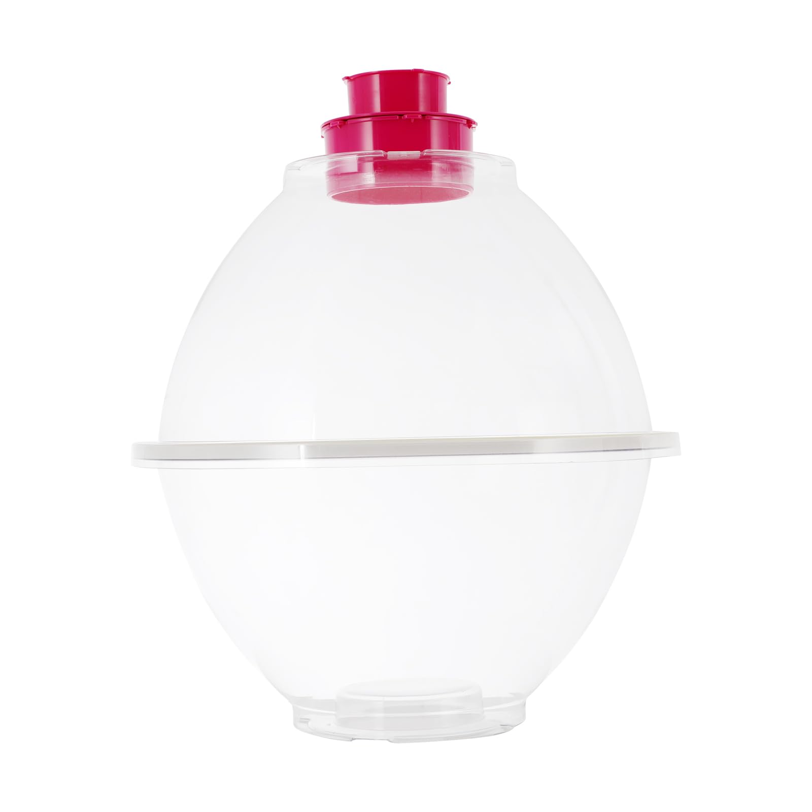 Ballonfüllmaschine 37 cm BallonfüLler Party-BallonzubehöR | Transparente Kunststoffkammer, Ballonfüllwerkzeug für Hochzeiten und Geburtstage, Inkl 1 m Schlauch, 2 Kragen