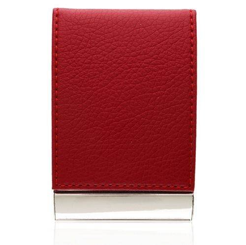 Aeropen Card Case (Brown Leather/Metal) Model No. CC-36BRN