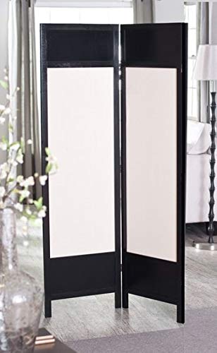 Shilpi Wooden Partition/Screen/Room Divider (Black & White) (6)-image-8