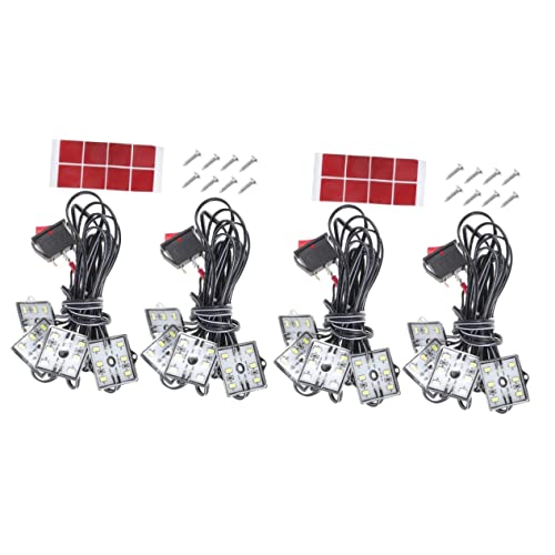 Cabilock 2 Pezzi Striscia LED con LED Luce per Camper e Furgoni Illuminazione per Veicoli Facile Installazione con Adesivo Accessori per Trailers e Camper Luce per Auto e Barche