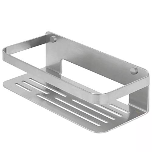 Tiger Caddy Duschkorb Rechteck klein, Duschablage aus Edelstahl, Duschregal...