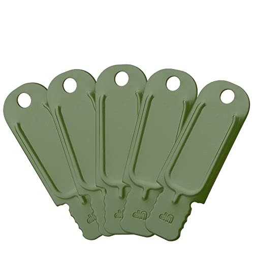 5PCS Premium Carbon Steel Strikers Scraper for Ferro Rod Use, for DIY Your Own Emergency Kits