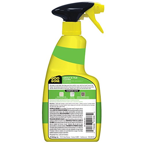 Goo Gone Grout & Tile Cleaner - Stain Remover - 14 Fl. Oz. #TOP1