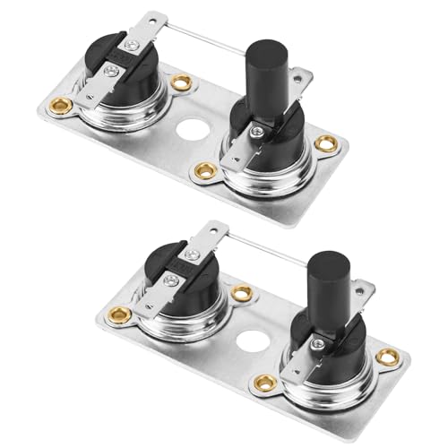 2pcs RV Water Heater Switch for Suburban 232306, Thermostat 120V T-Stat Wter Parts Accessories