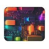 Mega Jo Mouse Pad with Anti-slip Rubber Base, Multicolour HD Sublimation Print, Smooth Polyester Surface, 22x18 cm, for Office and Gaming (MJ mouse20)