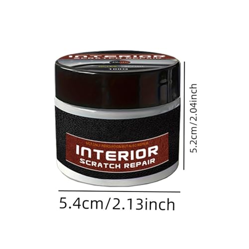 Car Interior Scratch Remover, Multipurpose Dashboard Scratch Repair Kit, Vehicle Parts Restorer, Car Parts Refurbish Wax for Minor Scratches