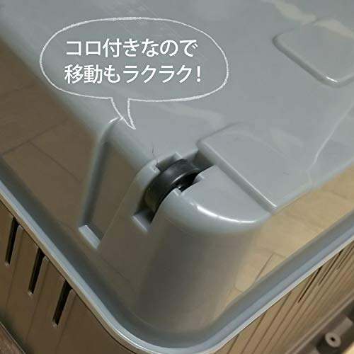 ベストコ(Bestco) プランター 給水式 ペットボトルで自動給水 キャスター付 日本製 MA-2285 650型 モスブラウン 3枚目