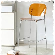 26" Acrylic Barstools Set of 2 Counter Height Bar Stools Armless High Chair Tall Barstools with Clear Back for Coffee Kitchen Restaurant Bar65cm/26in