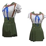 xhtwcy Gakkou Gurashi! School-Live! Miki Naoki Cosplay Costume (XL)