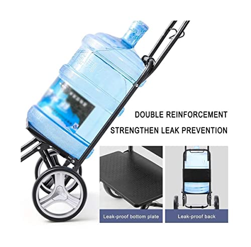 QUANLI Faltbarer Einkaufstrolley, leichter Einkaufstrolley, Einkaufswagen mit extra großem Fassungsvermögen… – Bild 6