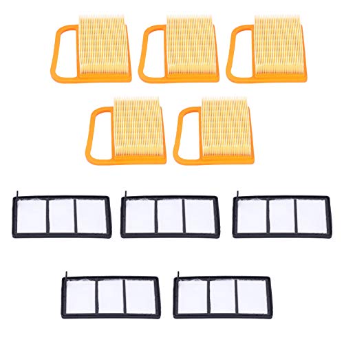 Filtre à air TS410 TS420 en silicone et coton - Kit de rechange pour chantiers de découpe