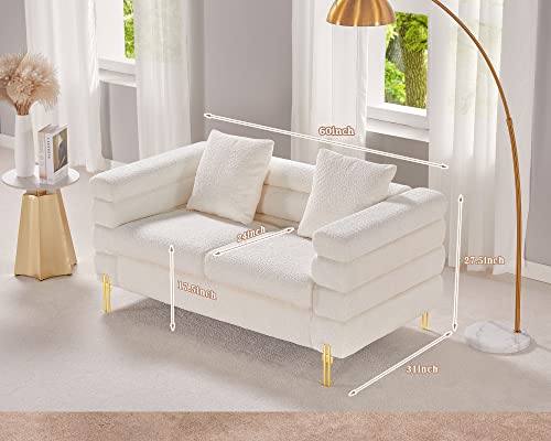image for AMERLIFE Sofa, 2 Piece Sofa Set, Loveseat Set- Oversize Sofa Couch, Co