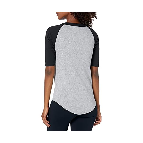 Augusta Sportswear Women's Standard 4421, Athletic Heather/Black, Medium