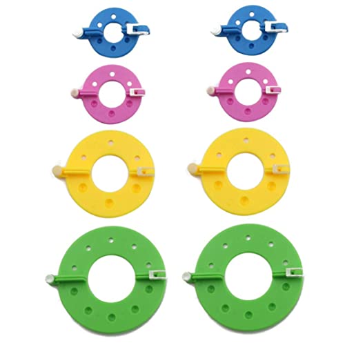 Pom Pom Maker Portable Multi Size Fluff Ball Needle Knitting Tools 8pcs Needle Knitting Tools Fluff Ball Maker Fluff Ball