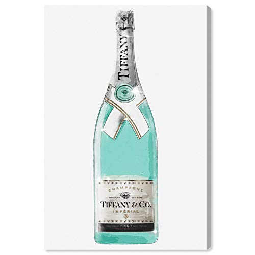 Oliver Gal 'Priceless Champagne' The Fashion Wall Art Decor Collection Modern Canvas Art Print