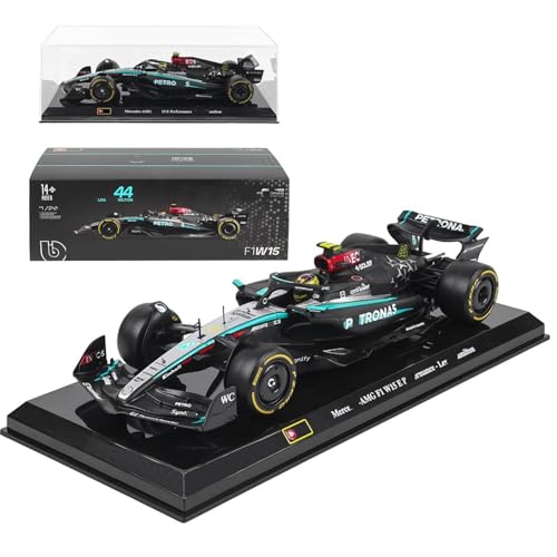 Modelo de auto de carrera F1 W15#44 Hamilton 1:24