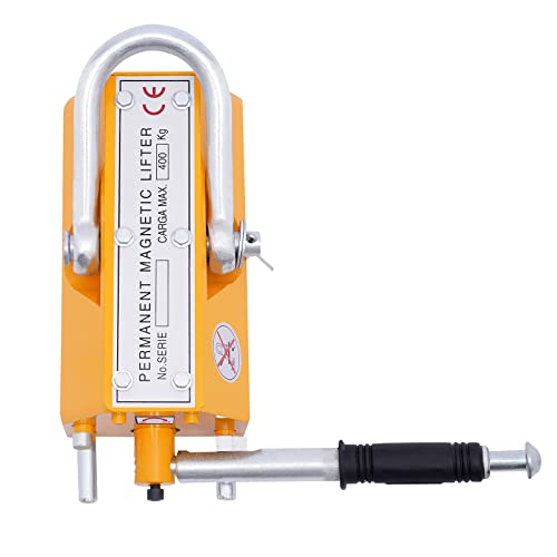 DNYSYSJ - Lifting Magnets Magnetic Lifter 660LBS - 4400LBS Metal Lifting Magnet with Release Steel Magnetic Lifter for Steel Plates 丨Blocks丨Magnetic Materials (880lbs) - Thumbnail 6