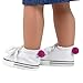 Sophia's 3 Pairs Mix & Match Wardrobe Essentials Basic Plain Solid-Colored Simple Knee Ankle Socks with Pom-Poms for 18 Dolls