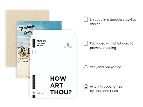 Haus And Hues Vintage Posters California Travel Wall Art - California Vintage Posters And California Pictures Wall Art | Vintage California Sign Los Angeles Print Unframed 12X16 #TOP2