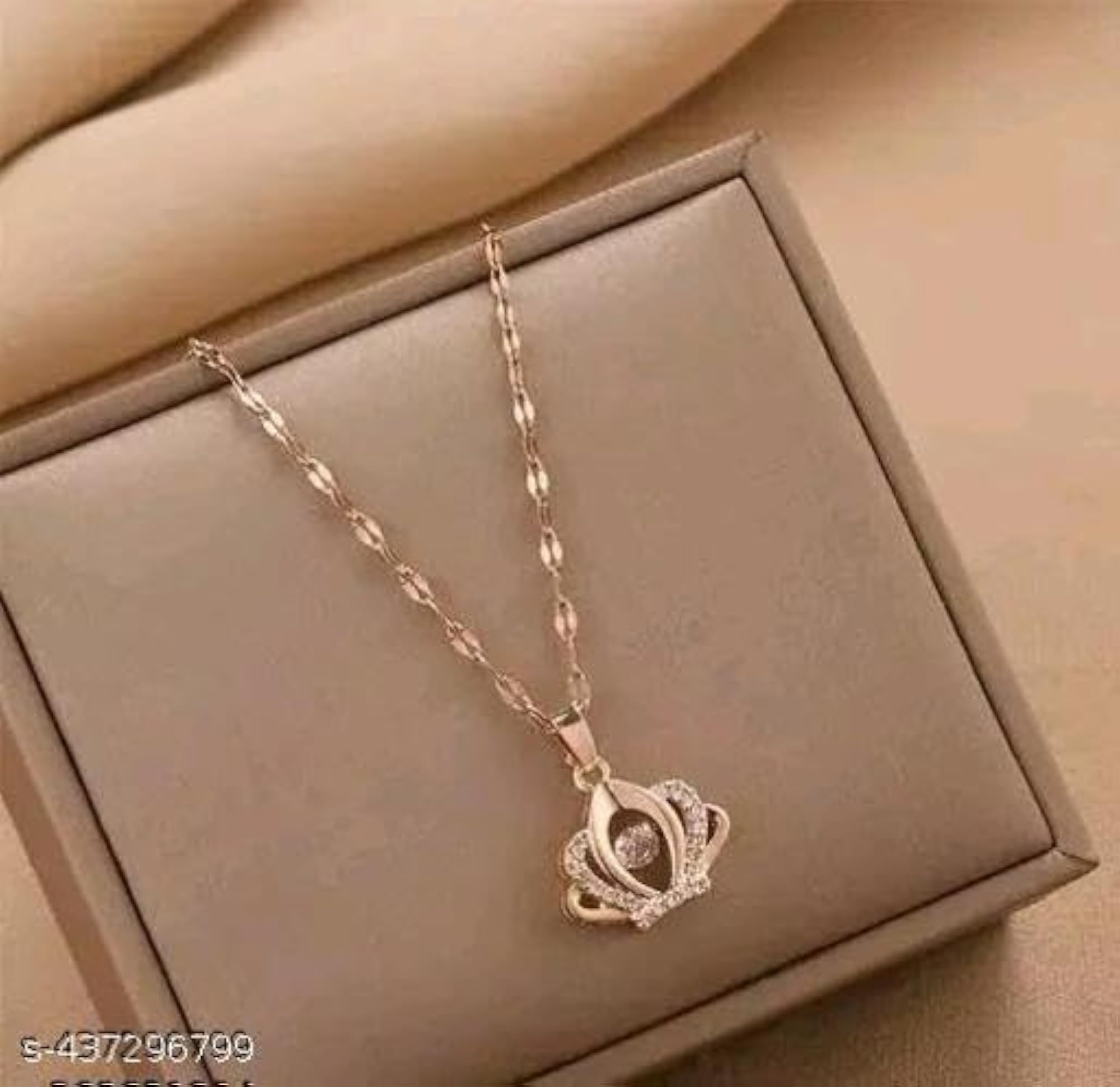 Women's Everyday Pendant Chain Necklace, Gift for Her