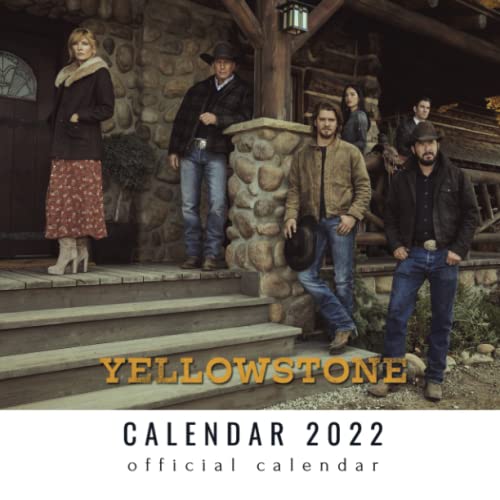 Yellowstone Calendar 2022: The most Unique Yellowstone Drama TV Series Monthly Planner For Home, Office Supplies, Desk ,Yellowstone Photos For Teens ... Yellowstone calendario Yellowstone calendrier