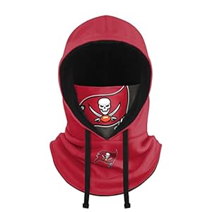 FOCO Tampa Bay Buccaneers NFL Drawstring Hooded Gaiter